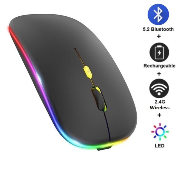 HP W10 HP Bluetooth & Wireless Dual Model Mouse - Image 3